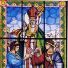 Vetrata istoriata donata alla Basilica S. Valentino - 12.12.1993